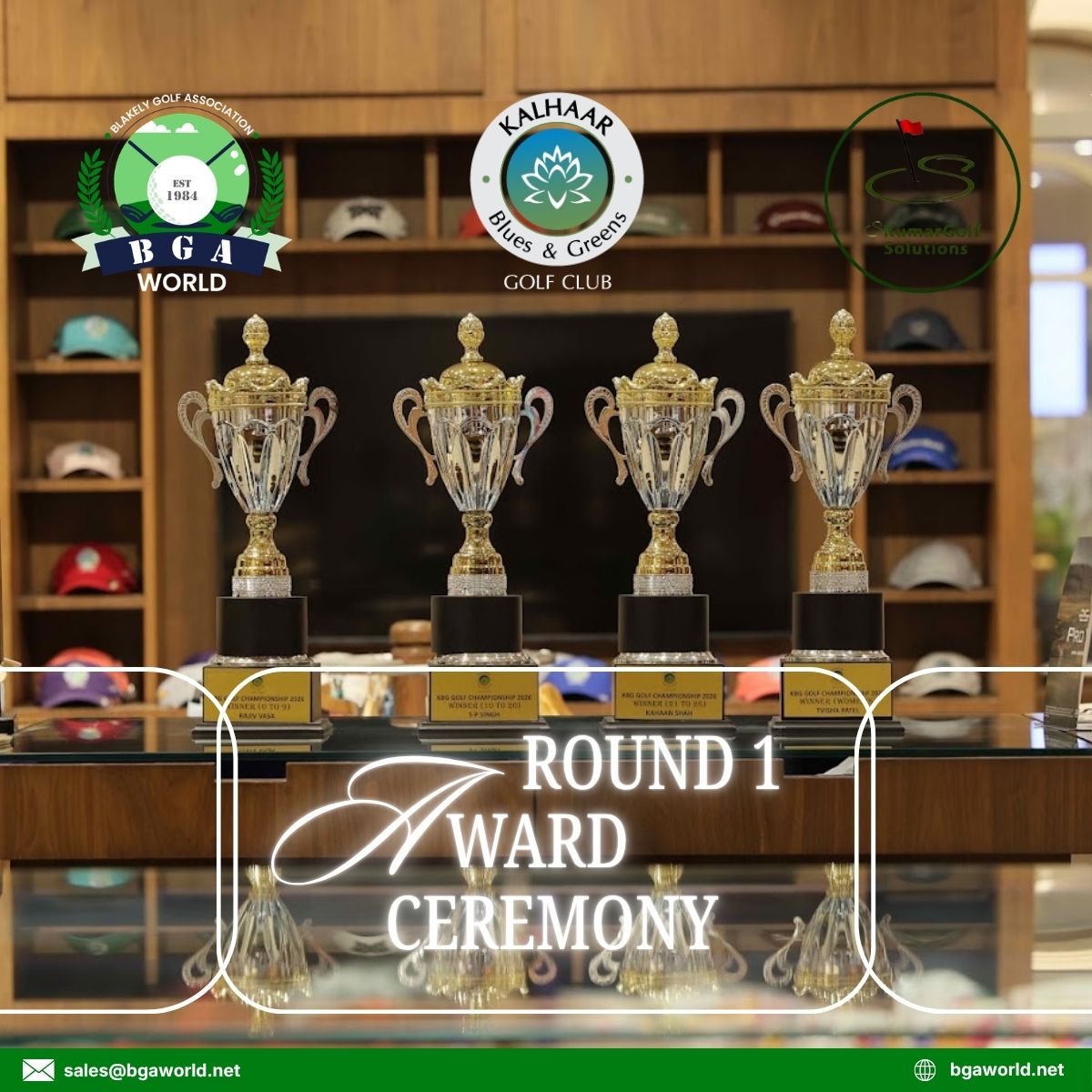 Round 1 Award Ceremony